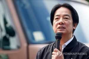 한국 입국신고서 '중국(대만)' 표기 라이 총통 강조