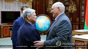 미국 벨라루스 정상과 협상에서 살빼는 약 제시
