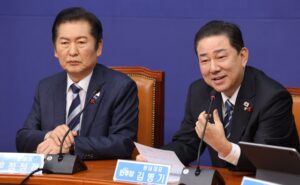 민주당 통일교 특검 수용 67 찬성