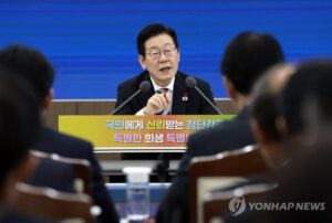 이재명 대통령, 국방부·국가보훈부 업무보고