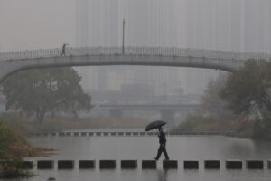 일요일 중부지방 비·눈 예보 최고 12도
