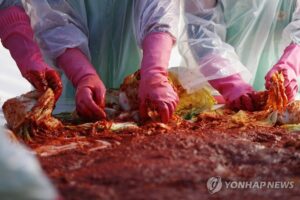 중국산 김치 저가 공세로 한국 시장 잠식