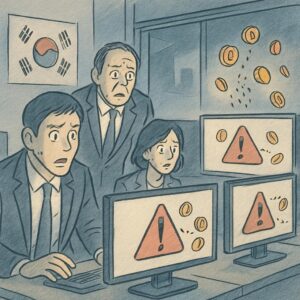 업비트, 1시간 내 1000억개 코인 해킹으로 445억원 손실