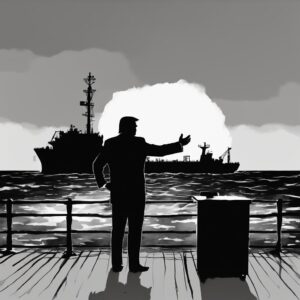 트럼프, 베네수엘라 해상 봉쇄 발표