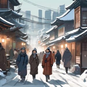 한낮에도 영하권 강추위중부·경북 한파특보